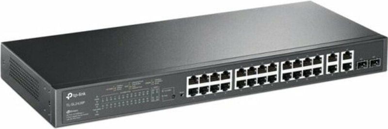 TP-Link T1500-28PCT - Netwerk Switch - 24 Poorten - PoE - SFP