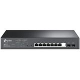 TP-Link PTL-SG2210MP (10 Havens), Netwerkschakelaar, Zwart