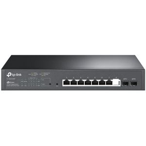 Tp-link - Smart Gigabit JetStream Switch TL-SG2210MP 8-Port Gigabit PoE und 2 sfp