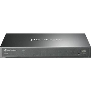TP-LINK TL-SG2210P V3 Switch - Gigabit Smart PoE Switch - Zwart - 8 PoE Aansluitingen