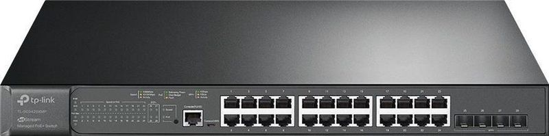 TP-Link TL-SG3428XMP - Managed Switch - JetStream - 24-Poorten