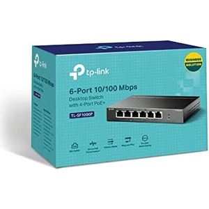 TP-Link TL-SF1006P - Netwerk Switch - PoE