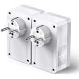TP-LINK TL-PA4010PKIT Powerline HomePlug Set 600Mbps met stroomdoorvoer - Set van 2