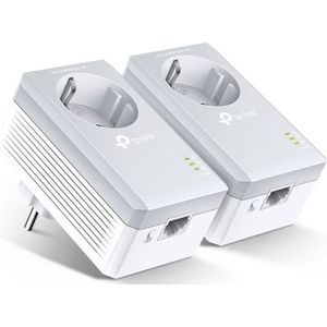 TP-LINK TL-PA4010PKIT Powerline HomePlug Set 600Mbps met stroomdoorvoer - Set van 2
