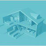 TP-Link TL-WPA4220 KIT - PowerLine Netwerkadapter - Wit - 300 Mbit/s