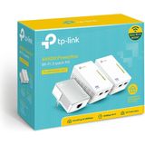 TP-Link TL-WPA4220 T KIT - Powerline Adapter - AV600 - 3 Stuks