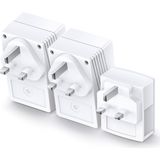 TP-Link TL-WPA4220 T KIT - Powerline Adapter - AV600 - 3 Stuks