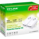 TP Link - TL-PA8030P - Powerline Adapter - Wit - 3 LAN-poorten
