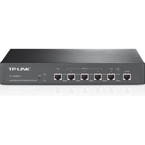 TP-Link TL-R480T+ bedrade router Fast Ethernet Zwart