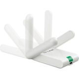 TP-Link TL-WN822N 300Mbps High Gain Wireless N USB Adapter, Stronger Coverage with High-Gain External Antenna, Boost Wi-Fi Coverage and Surfing Experience