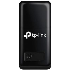 TP LINK - TL-WN823N - 300Mbps Mini Wireless N USB Adapter - Zwart - USB