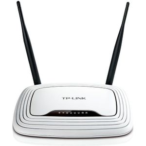 TP-LINK TL-WR841N Wi-Fi Ethernet LAN Zwart, Wit router