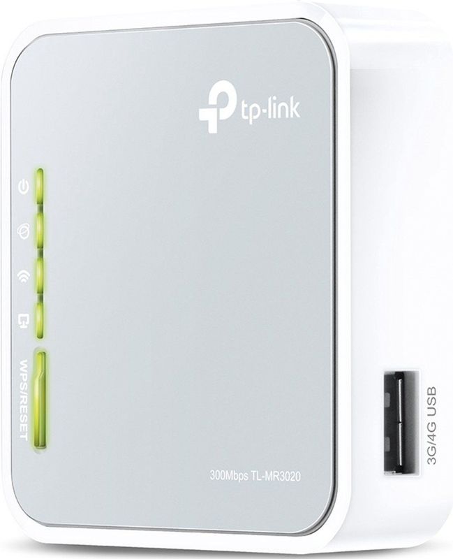 TP-Link Router TL-MR3020 - 3G - Reismodel - Mini-USB
