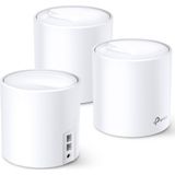 TP-LINK - Deco X60 - Wifi Systeem - 3-Pack - Wifi 6 - Dekking tot 650 m²
