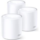 TP-LINK - Deco X60 - Wifi Systeem - 3-Pack - Wifi 6 - Dekking tot 650 m²