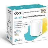 TP-Link Deco X20 - Mesh Wifi - Wifi 6 - 1800 Mbps - 1-pack