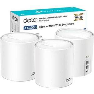 TP-Link Deco X60 Dual-band (2.4 GHz / 5 GHz) Wi-Fi 6 (802.11ax) Wit 2 Intern