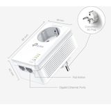 TP-Link TL-PA7027P KIT - Powerline Adapter - Zonder WiFi - Starterskit