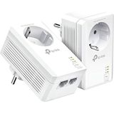 TP-Link - TL-PA7027P - AV1000 Powerline Adapter - Gigabit - Wit