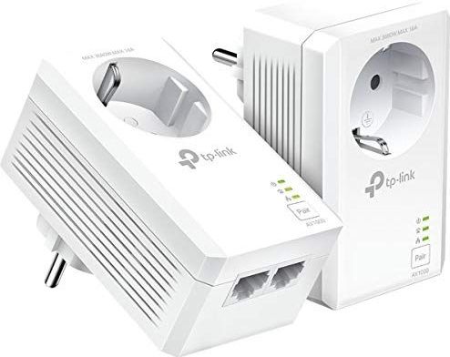 TP-Link - TL-PA7027P - AV1000 Powerline Adapter - Gigabit - Wit