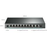 TP-Link TL-SG1210MPE - Netwerkswitch - Managed - 10-poorts - PoE+