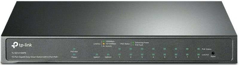 TP-Link TL-SG1210MPE - Netwerkswitch - Managed - 10-poorts - PoE+