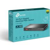 TP-Link TL-SG1210MP - Netwerk Switch - 9 Poorten - PoE+