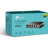 TP-Link - TL-SG105PE - Switch - Gigabit Ethernet - 5 Poorten - Managed