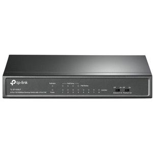 Tp-link - Tl-sf1008lp - Switch - Zwart - Materiaal: Kunststof