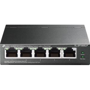 TP-Link TL-SF1005LP 5-poorts 10/100Mbps (4X PoE Switch)