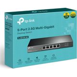 TP-Link TL-SG105-M2 - Netwerk Switch - Unmanaged - 5-Poorten - Zwart