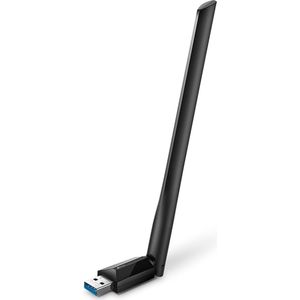 TP-Link AC 1300Mbps Krachtige wifi dongle, wifi dongle, USB wifi, krachtige wifi dongle, 5 dBi antenne met hoge versterking, compatibel met Windows 11/ 10/ 8.1/ 8/ 7 en macOS, Archer T3U Plus