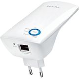 TP-Link WLAN-repeater (TL-WA850RE), WLAN-versterker N300, WiFi Extender, WiFi Booster, 1 Ethernet-poort, dekt tot 90 m², compatibel met alle internetboxen