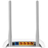 TP-Link TL-WR840N draadloze router Fast Ethernet Single-band (2.4 GHz) Grijs, Wit