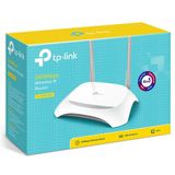 TP-Link TL-WR840N draadloze router Fast Ethernet Single-band (2.4 GHz) Grijs, Wit