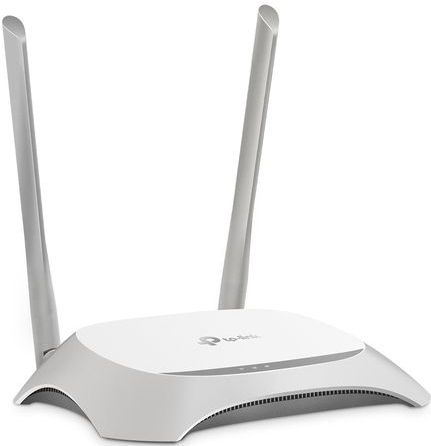 TP-Link TL-WR840N draadloze router Fast Ethernet Single-band (2.4 GHz) Grijs, Wit
