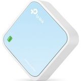 TP-Link - TL-WR802N - Mini Pocket AP Router - Wit/Blauw - 300Mbps Wireless N