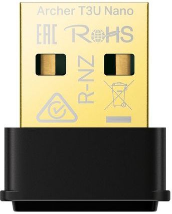 TP-Link - Archer T3U Nano - Wlan Adapter - Zwart - USB 3.0