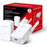 Mercusys - Powerline AV1000 WiFi N300 Kit - Powerline - Wit - 1000 Mbit/s