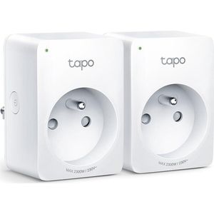 TP Link Tapo P100 Slimme Stekker Smart Plug 2 pack WiFi stopcontact BE