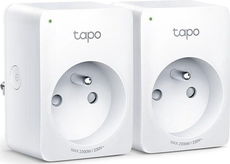 TP Link Tapo P100 Slimme Stekker Smart Plug 2 pack WiFi stopcontact BE