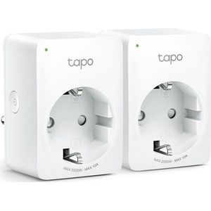 TP-LINK Tapo P100(2-pack) Tapo P100 Draadloze Schakelaarset Bluetooth 2-delig