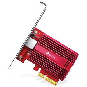 TP-Link - TX401 - 10 Gigabit PCI Express Netwerkadapter - CAT6A Ethernet Kabel - Laag- en Hoogprofiel Beugels