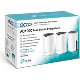 TP-Link - Deco S7 - Mesh-systeem - Wit/Zwart - 3-pack