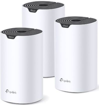 TP-Link - Deco S7 - Mesh-systeem - Wit/Zwart - 3-pack