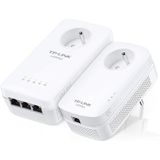 TP-Link TL-WPA8635P KIT 1200 Mbit/s Ethernet LAN Wifi Wit 2 stuk(s)