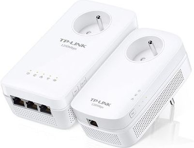 TP-Link TL-WPA8635P KIT 1200 Mbit/s Ethernet LAN Wifi Wit 2 stuk(s)
