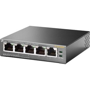 TP-Link TL-SF1005P netwerk-switch Unmanaged Fast Ethernet (10/100) Power over Ethernet (PoE) Zwart