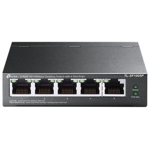 TP-Link TL-SF1005P Netwerk Switch - Unmanaged - PoE - 5 Poorten