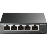 Tp-Link - Tl-sg105s - Netwerkswitch - Staal - 5 Ethernetpoorten